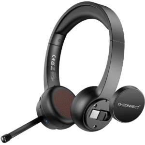 Q-CONNECT draadloze hoofdtelefoon, zwart — headsets voor pc, tablets en smartphones