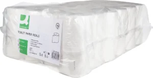 Q-CONNECT toiletpapier, 2-laags, 200 vel, pak van 12 x 4 rollen — toiletpapier en dispensers