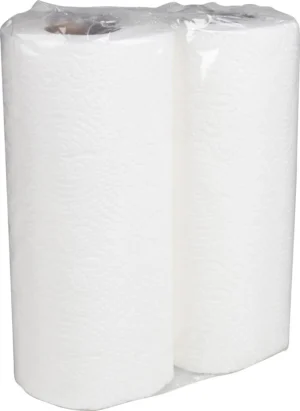 Q-CONNECT keukenrol, 2-laags, 50 vel, pak van 16 x 2 rollen — detail 2