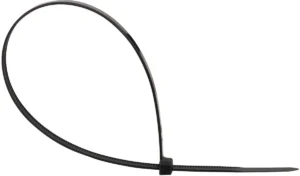 Q-CONNECT kabelbinder, ft 300 x 4,8 mm, pak van 100 stuks, zwart — gereedschap