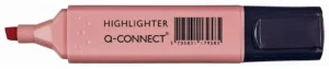Q-CONNECT markeerstift pastel, roze