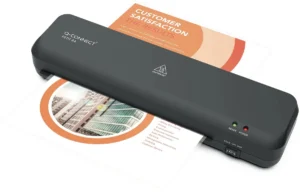 Q-Connect compacte lamineermachine A4 - zwart, 310 mm/min — productfoto 2