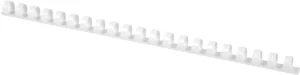 Q-CONNECT bindrug 14mm 21 rings 100 stuks wit — toebehoren voor inbindmachines