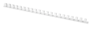 Q-CONNECT bindrug 14mm 21 rings 100 stuks wit — detail 2