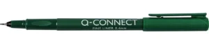 Q-CONNECT fineliner, 0,4 mm, groen — office fineliners