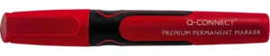 Q-CONNECT Premium permanent marker, 3 mm, ronde punt, rood — permanent markers