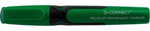 Q-CONNECT Premium permanent marker, 3 mm, ronde punt, groen — permanent markers