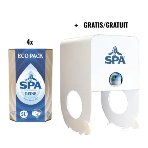 ACTIE SPA: 4 x Spa Reine, eco pack van 5 l (ref. 051829) + GRATIS 1 x dispenser — drank en eetwaren