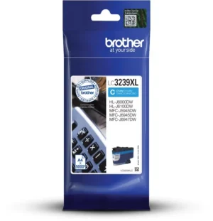 Brother inktcartridge, 5.000 pagina's, OEM LC-3239XLC, cyaan