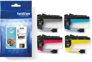 Brother inktcartridge, 750 pagina's, OEM LC-424VAL, 4 kleuren