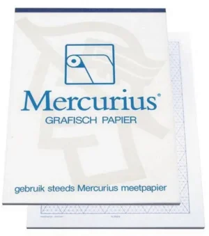 Mercurius isometrisch grafisch papier, 50 vel, ft A3 — detail 2