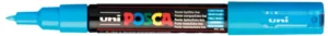 Posca paintmarker PC-1MC in lichtblauw met fijne punt van 0,7 tot 1 mm