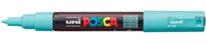 Posca paintmarker PC-1MC - 0,7-1 mm, zeegroen — productfoto 2