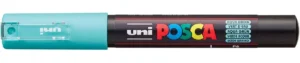 Posca paintmarker PC-1MC in zeegroen met fijne punt van 0,7 tot 1 mm