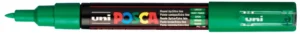 Groene Posca paintmarker PC-1MC met fijne punt van 0,7 tot 1 mm