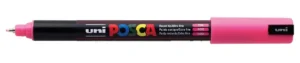 Roze Posca PC-1MR paintmarker met extra fijne punt van 0,7 mm
