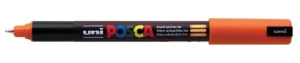 Posca paintmarker PC-1MR met punt van 0,7 mm in de kleur donkeroranje