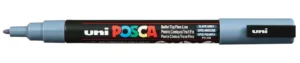 Posca paintmarker PC-3M in arduingrijs met een schrijfbreedte van 1,5 mm