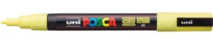 Uni POSCA paintmarker PC-3M - 1,5 mm, zongeel — productfoto 2
