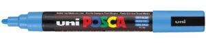 Posca PC-5M paintmarker in hemelsblauw met schrijfbreedte 1,8 tot 2,5 mm