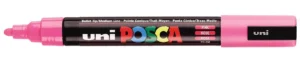 Uni POSCA PC-5M paintmarker in roze met ronde punt