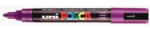 Uni POSCA paintmarker PC-5M in paars met schrijfbreedte 1,8 tot 2,5 mm