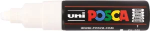 Uni Posca paintmarker PC-7M in wit met schrijfbreedte 4,5 tot 5,5 mm