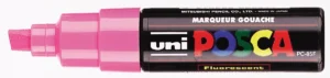 Uni POSCA paintmarker PC-8K in fluo roze met schrijfbreedte van 8 mm