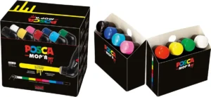 Posca MOP'R paintmarker PCM-22, doos van 8 stuks, assorti — paint markers