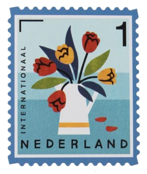 Postzegel Nederland Internationaal, 50 stuks — postkameraccessoire