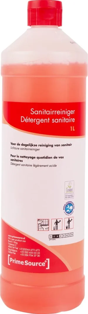 Primesource sanitairreiniger Eco, fles van 1 l — schoonmaakbenodigdheden