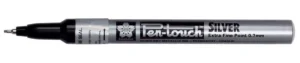 Sakura paint Marker Pen-Touch punt van 0,7 mm, zilver — paint markers