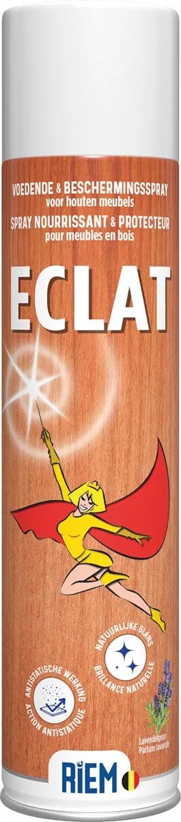 Riem Eclat voedende beschermingsspray voor houten meubels, 300 ml — reinigingsproduct