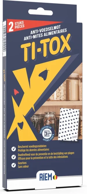 Riem Ti-Tox anti-voedselmot, doos met 2 stuks — anti-insect