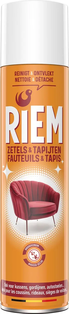 Riem reiniger Zetels & Tapijten, spray van 400 ml — reinigingsproduct
