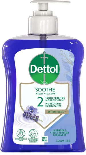 Dettol handzeep, flacon van 250 ml — zeepdispenser
