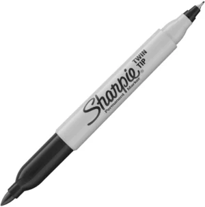 Sharpie permanente marker, twin tip, zwart — detail 2