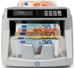 Safescan biljettelmachine 2465-S, met 7-voudige valsgelddetectie — detail 2