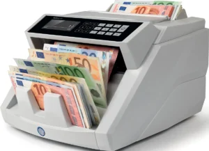 Safescan biljettelmachine 2465-S, met 7-voudige valsgelddetectie — geldtelmachine
