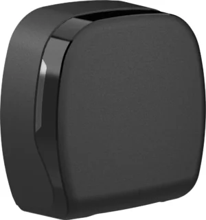 Zwarte Spotless toiletrol dispenser voor jumbo toiletpapier
