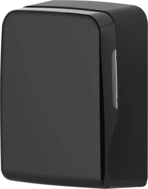 Spotless handdoekdispenser Z-vouw maxi, zwart — schoonmaakbenodigdheden