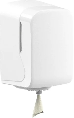 Spotless poetspapierdispenser Midi, wit — schoonmaakbenodigdheden