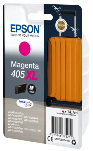 Epson inktcartridge 405XL magenta - 1.100 pagina's - C13T05H34010 ā productfoto 2