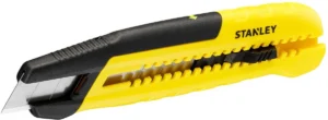 Stanley Quick Snap cutter met mes van 18 mm en automatische vergrendeling