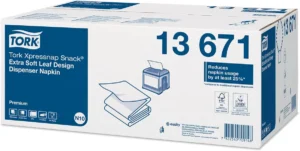 Tork servetten Expressnap Snack voor dispenser, 2-laags, 500 per bundel — detail 2
