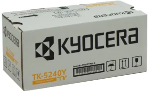 Gele Kyocera toner TK-5240 cartridge met artikelnummer 1T02R7ANL0