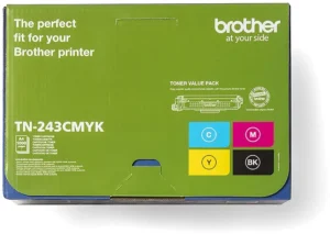 Brother toner, 1.000 pagina's, OEM TN-243CMYK, 4 kleuren