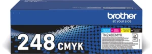 Brother toner, 1.000 pagina's, OEM TN-248VAL, 4 kleuren