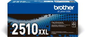 Zwarte Brother TN-2510XXL tonercartridge met capaciteit van 5.000 pagina's