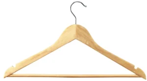 Unilux kledinghanger, uit hout, pak van 25 stuks — kapstokken en parapluhouders